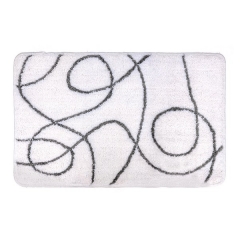 Alfombra bao doodle gris - la llimona home