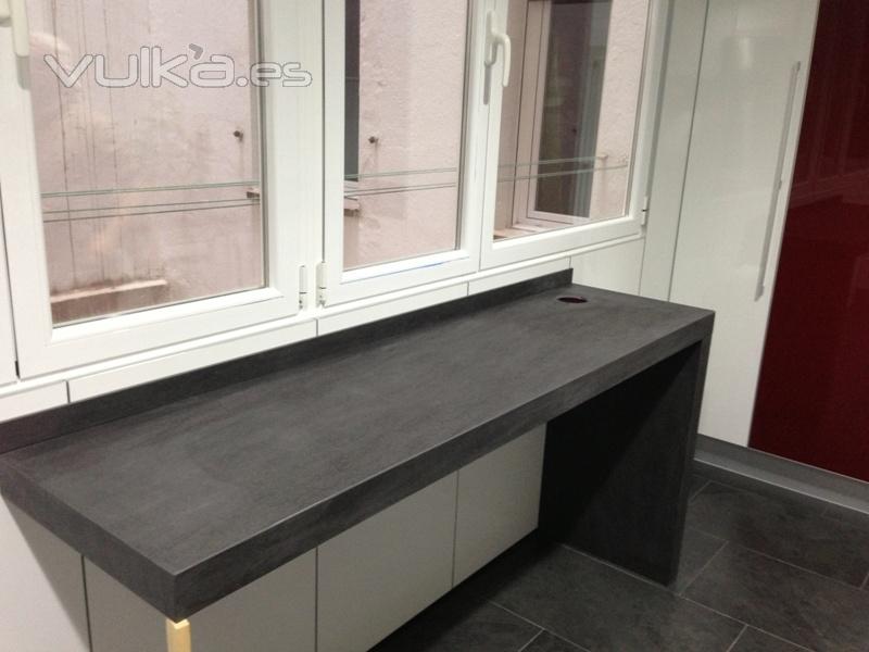 encimera cocina neolith basalt black