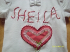 Camiseta personalizada para sheila