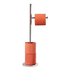Accesorios de bano portarrollos bano cromado terra 55 1 - la llimona home