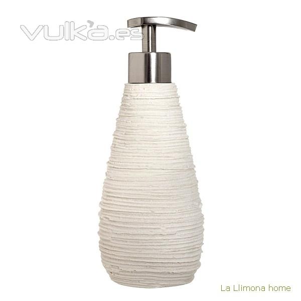 Dosificadores de baño. Dosificador baño conic sand beig - La Llimona home