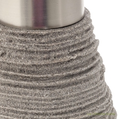 Dosificadores de bano dosificador bano conic sand gris 2 - la llimona home