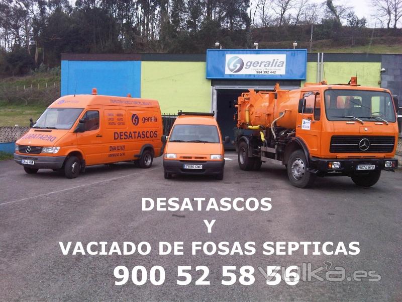 VEHICULOS SERVICIO DESATASCOS