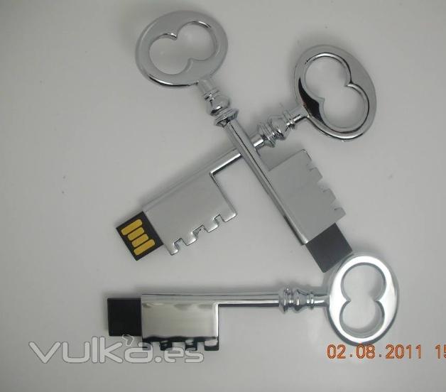 Memoria usb de metal