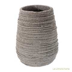 Vasos de bano vaso bano conic sand gris - la llimona home