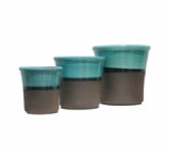 Macetas de barro - ceramica de diseno moderna