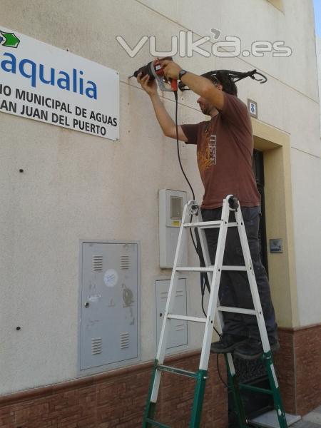 Climatizacion oficinas Aqualia en San Juan Del Puerto Huelva