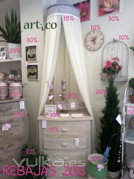 Seguimos con las REBAJAS!! Visita la tienda en Valencia o www.articoencasa.com, desde tu casa!