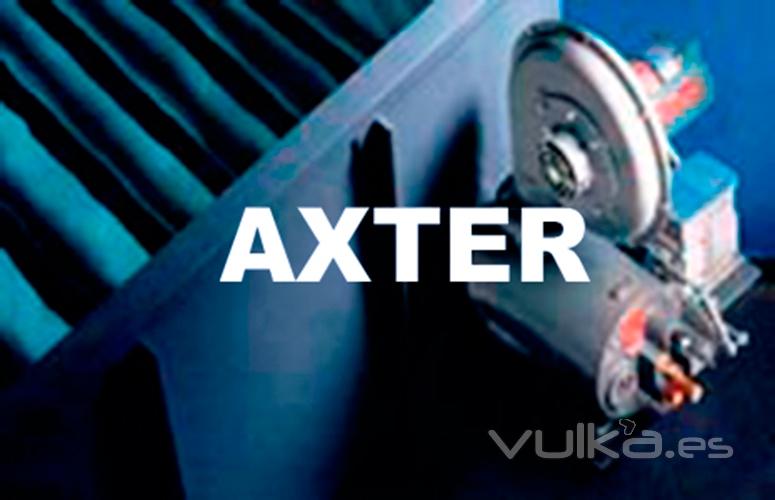 Quemador AXTER con tecnologia de combustión de tubos sumergidos