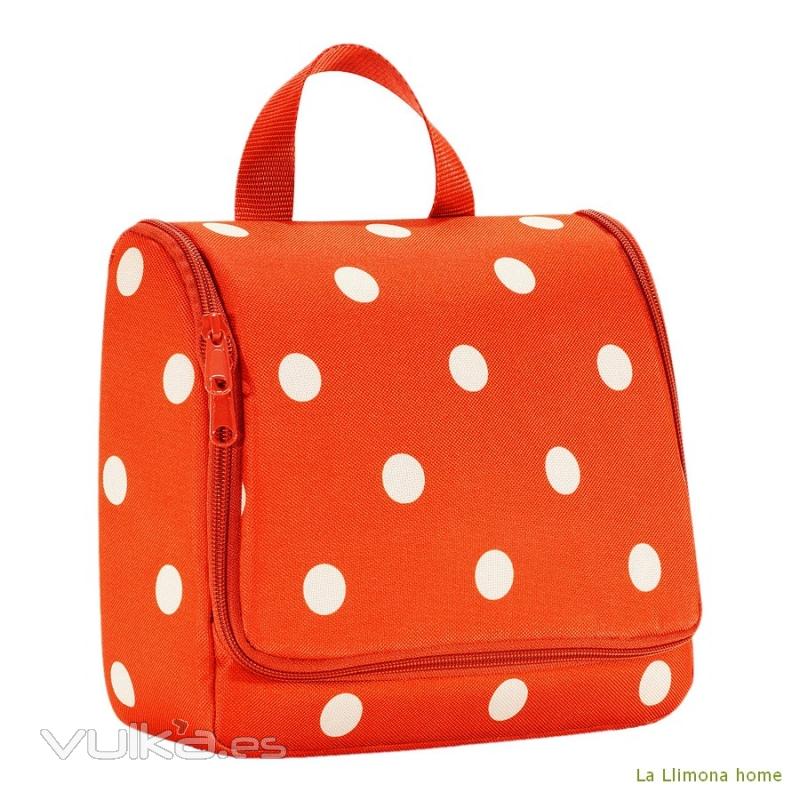 Reisenthel neceser bag carrot dots - La Llimona home