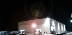 Prueba de iluminación Pabellón Polideportivo