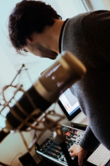 Estudio de sonido y radio