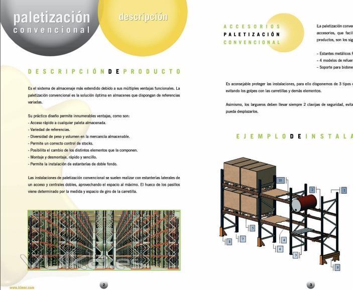 estanteria paletizacion