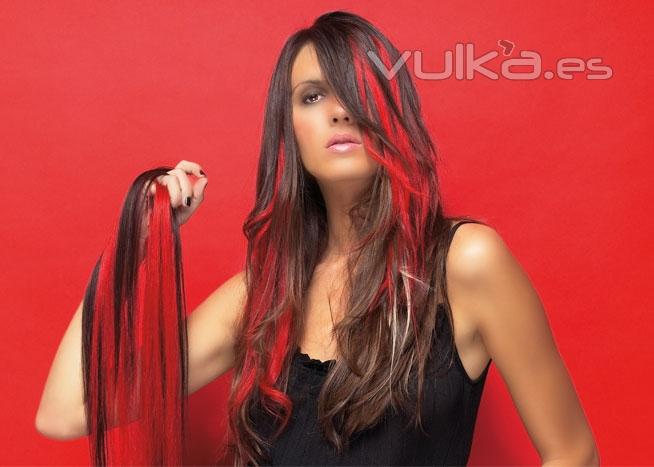 Extensiones de cabello en todos los sistemas de la marca Rueber