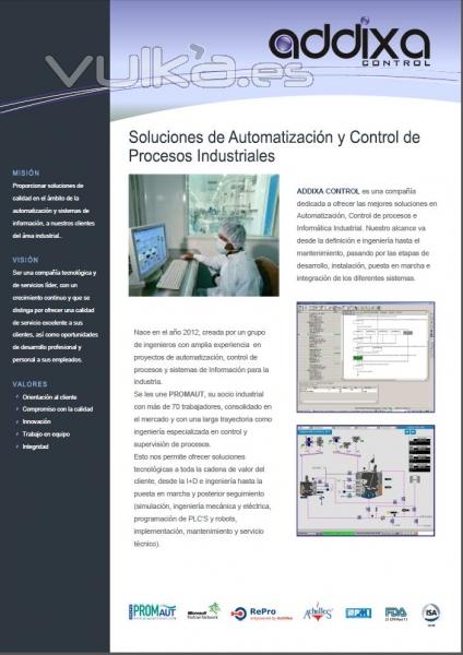 Productos y Servicios Addixa Control