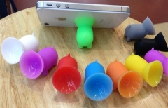 Encantadora soporte del telefono del cerdo, de silicona soporte para telefono para todos los telefon