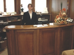 Recepcion hotel rustico san miguel de pastoriza