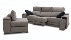 Sillon y sofa en color gris muy comodos