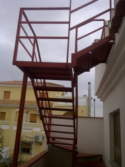 Escaleras metalicas
