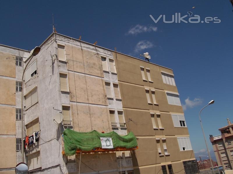 Remodelacin edificios en General Varela (Ceuta)