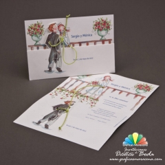 Invitacion de boda granada - divertida - graficasmaracenacom
