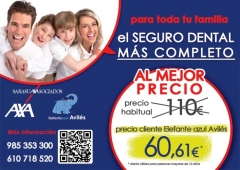 Extraordinario acuerdo axa seguros-elefante azul aviles, para todos los clientes de llave azul