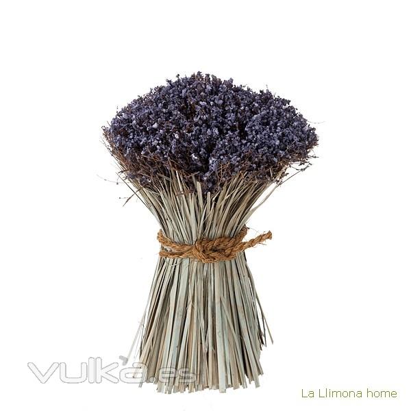 Arreglo floral violet lavanda artificial redondo 23 - La Llimona home