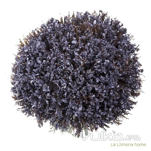 Arreglo floral violet lavanda artificial redondo 23 2 - La Llimona home