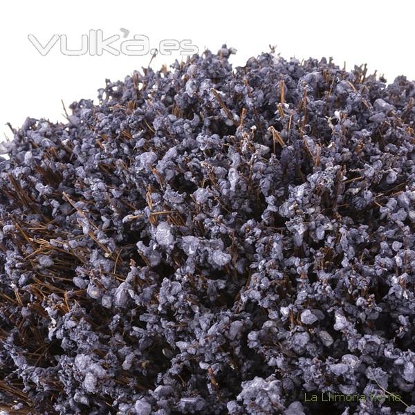 Arreglo floral violet lavanda artificial redondo 23 3 - La Llimona home