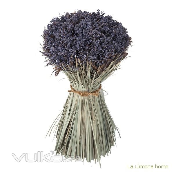 Arreglo floral violet lavanda artificial redondo 30 - La Llimona home