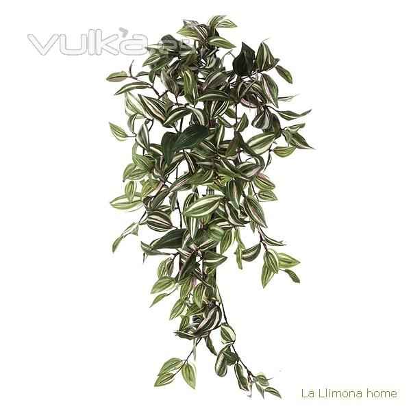 Planta artificial colgante tradescantia 75 - La Llimona home