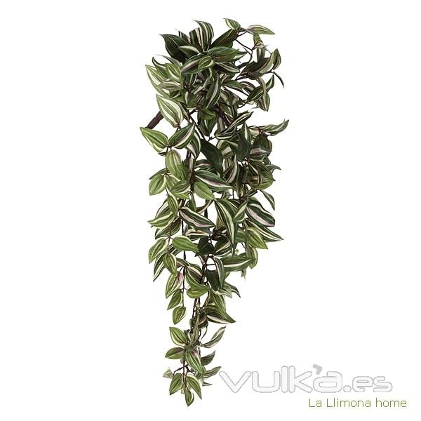 Planta artificial colgante tradescantia 75 1 - La Llimona home