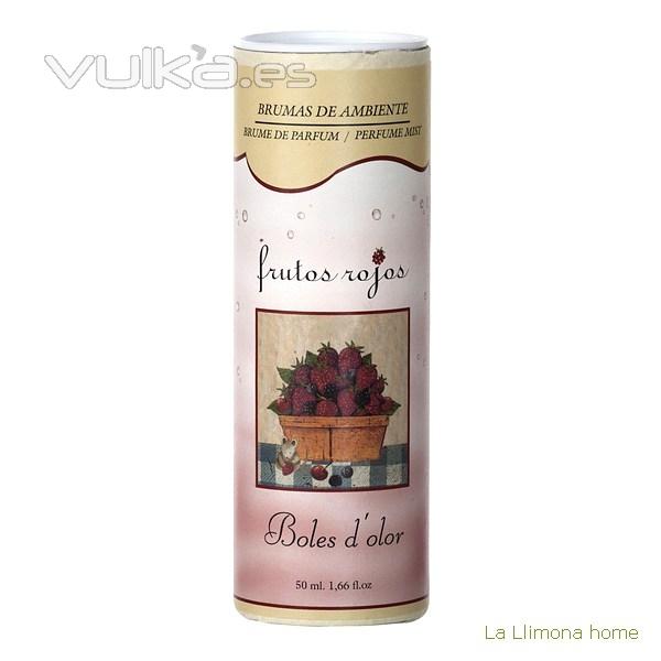 Inciensos y ambientadores. Brumizador - Brumas ambiente frutos rojos 50 ml - La Llimona home