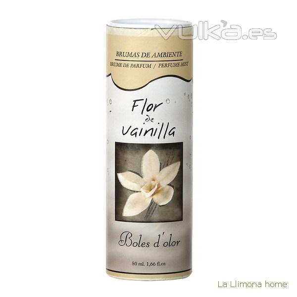 Inciensos y ambientadores. Brumizador - Brumas ambiente flor de vainilla 50 ml - La Llimona home