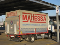 Camion de reparto de mahessa
