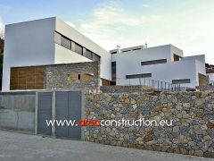 Construccion casa de diseno moderno, barcelona area construction technology