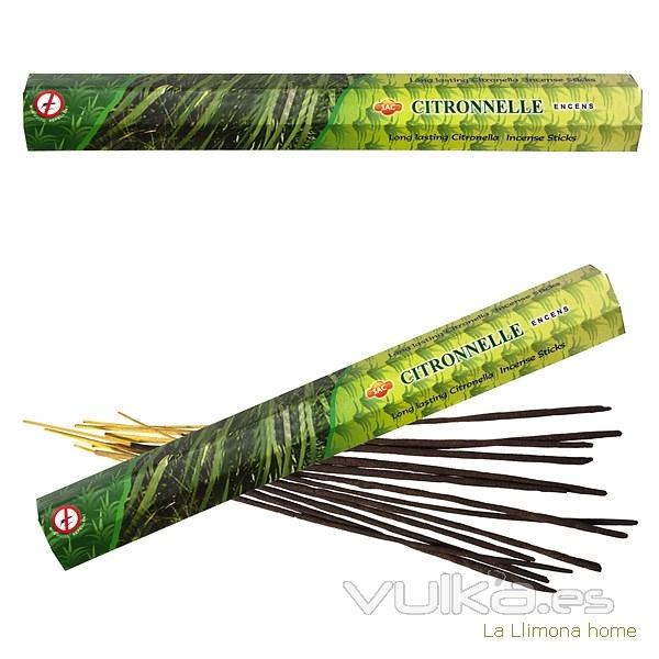 Inciensos y ambientadores. Incienso sac citronella caja sticks 1 - La Llimona home