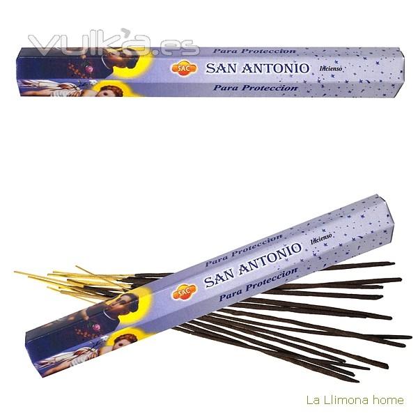 Inciensos y ambientadores. Incienso sac San Antonio caja sticks 1 - La Llimona home