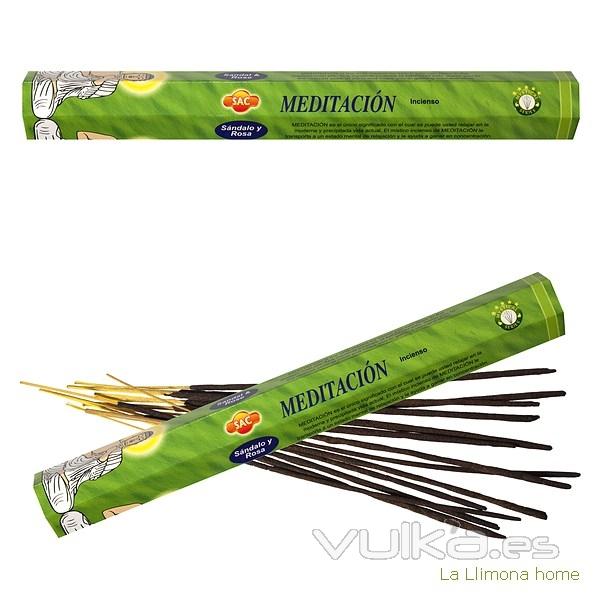 Inciensos y ambientadores. Incienso sac meditacin caja sticks 1 - La Llimona home