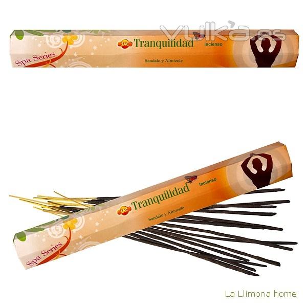 Inciensos y ambientadores. Incienso sac tranquilidad caja sticks 1 - La Llimona home