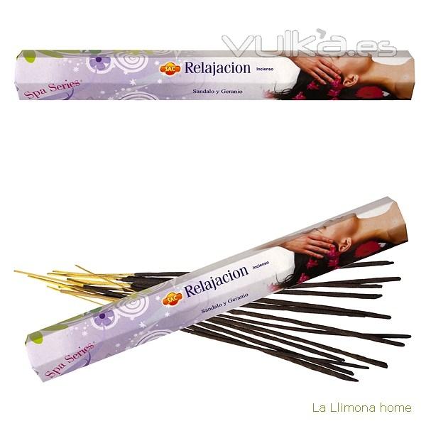 Inciensos y ambientadores. Incienso sac relajacin caja sticks 1 - La Llimona home