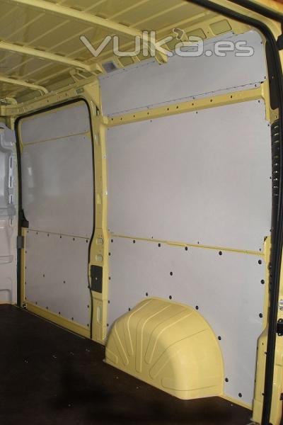 panelado interior de furgonetas 