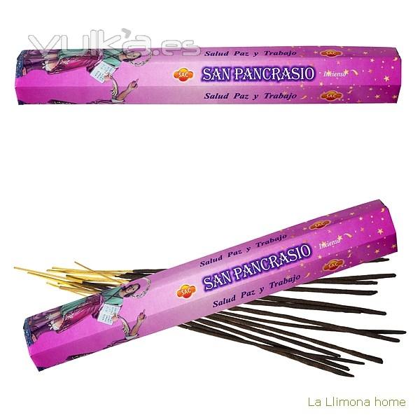 Inciensos y ambientadores. Incienso sac San Pancracio caja sticks 1 - La Llimona home