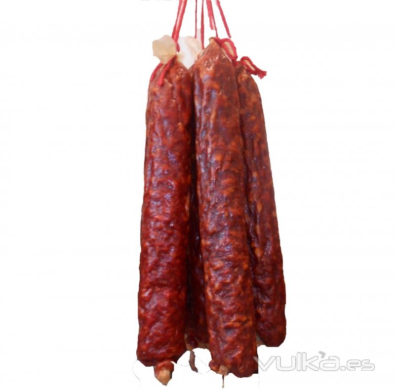 CHORIZO VELA PICANTE Y DULCE 6,45 euros pieza de 0,600 kg