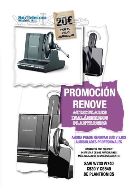 Plan Renove Auriculares Plantronics