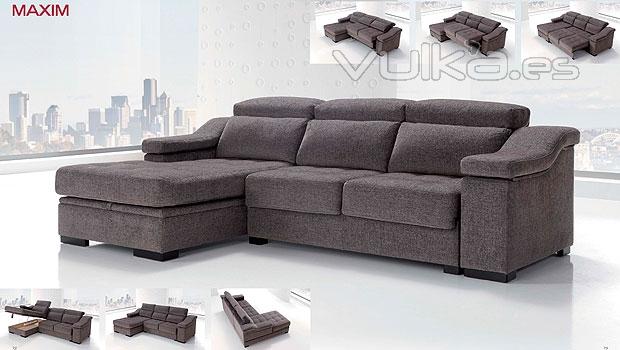 Actual sofa de 3 plazas con cheslong