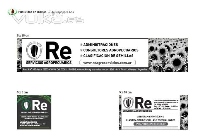 Re Servicios Agropecuarios - Identidad - Impresin - Web - SystemIdea