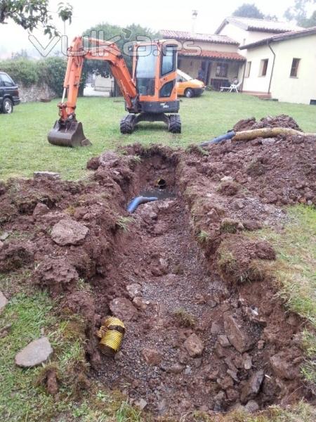 INTERVENCION EN COLECTOR DE DRENAJE DE FOSA SEPTICA