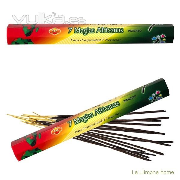 Inciensos y ambientadores. Incienso sac 7 magias africanas caja sticks 1 - La Llimona home