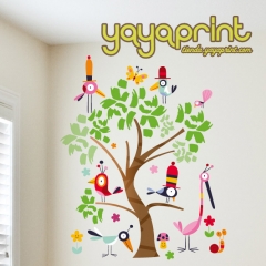 Vinilo decorativo para pared vinilo infantil, decorar habitacion ninos y ninas hada, arbol, tienda